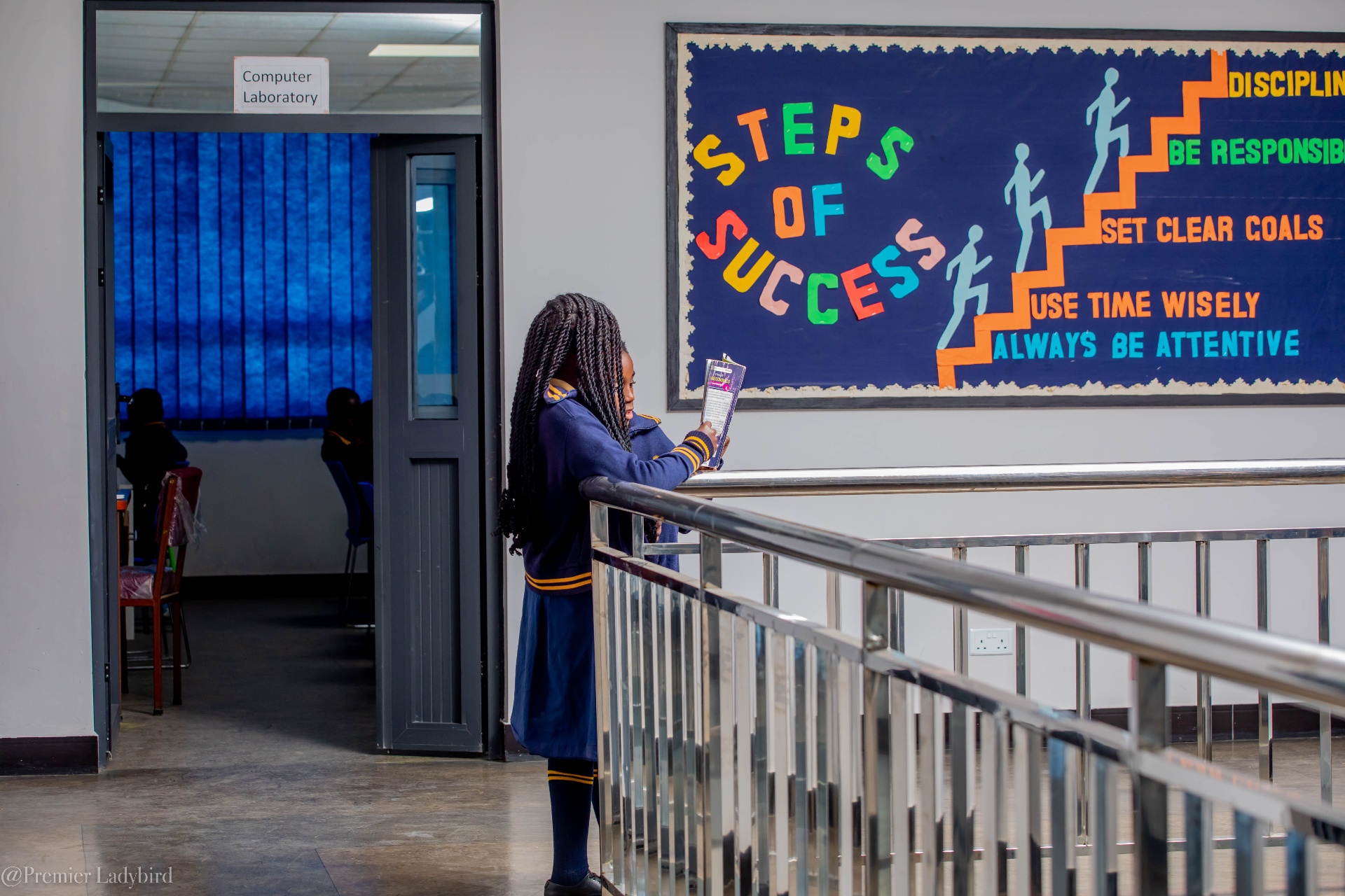 A Premier Ladybird student